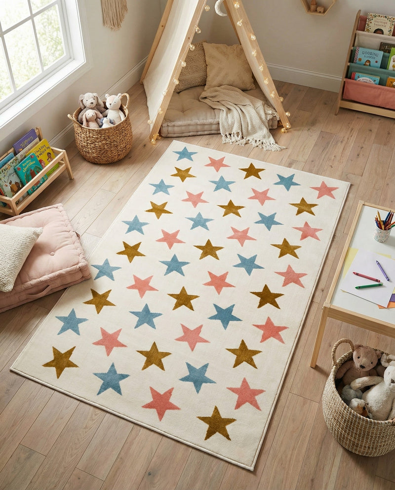 Wonder Tykes Collection Area Rug -  Fantasia Rectangle Multi  lifestyle 13