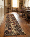 Bistro Lounge Collection Area Rug -  Piccolo Runner Beige  lifestyle 73