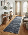 Sahara Essence Collection Area Rug - Oasis (Black) Runner Black  lifestyle 59