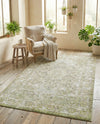 Savannah Soiree Collection Area Rug -  Everglade (Green) Rectangle Green  lifestyle 21