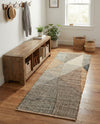 Desert Weave Jute Collection Area Rug -  Mojave Runner Multi  lifestyle 52
