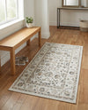 Adriana Terrace Collection Area Rug -  Positano (Ivory) Rectangle Ivory  lifestyle 8
