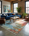 Arcadia Rugs Collection Area Rug -  Avalon Rectangle Multi  lifestyle 3