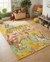 Wonder Tykes Collection Area Rug -  Groove Rectangle Multi  lifestyle 8