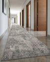 Riviera Elegance Collection Area Rug -  Grasse Runner Dark Gray  lifestyle 78