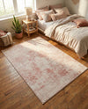 Luminara Sands Collection Area Rug - Elysium (Carnation Pink) Rectangle Carnation Pink  lifestyle 17