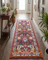 Chateau Elegance Collection Area Rug - Versailles Runner Multi  lifestyle 54