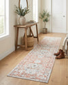 Parisian Elegance Collection Area Rug - Versailles (Rose Pink) Runner Rose Pink  lifestyle 70