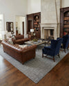 Berkshire Estate Collection Area Rug - Windsor (Earl Grey) Square Earl Grey  lifestyle 76