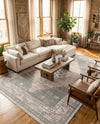 Savannah Series Collection Area Rug -  Augusta (Mink) Rectangle Mink  lifestyle 6