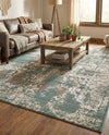 Gobi Sands Collection Area Rug - Dunhuang Rectangle Green  lifestyle 5