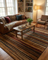 Bistro Lounge Collection Area Rug -  Americano Rectangle Beige  lifestyle 17