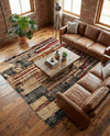 Neptune Elegance Collection Area Rug - Triton Square Multi  lifestyle 59