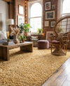Alpine Plush Collection Area Rug -  Cortina (Sun Yellow) Rectangle Sun Yellow  lifestyle 18