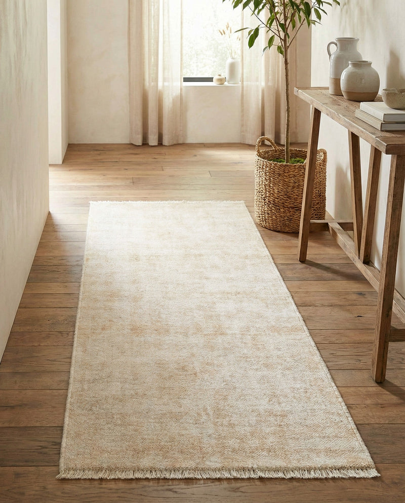 Bazaar Chic Collection Area Rug -  Agadir Runner Ivory  lifestyle 45