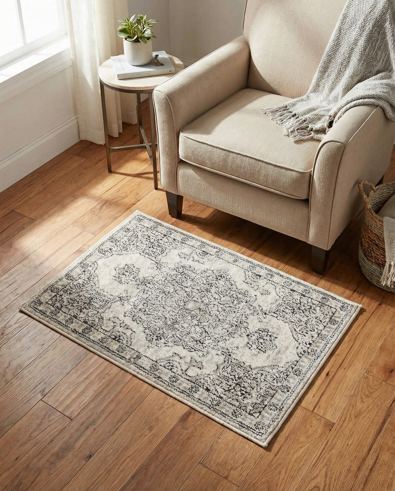 Mykonos Manor Collection Area Rug -  Tinos (Ivory) Rectangle Ivory  lifestyle 10