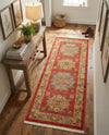 Persian Elegance Collection Area Rug - Isfahan Runner Red  lifestyle 22