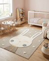 Wonder Tykes Collection Area Rug -  Blisswood Rectangle Peach Blossom  lifestyle 5