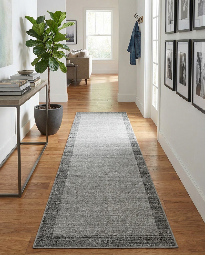 Studio Haven Collection Area Rug -  Conservatory (Light Gray) Runner Light Gray  lifestyle 56