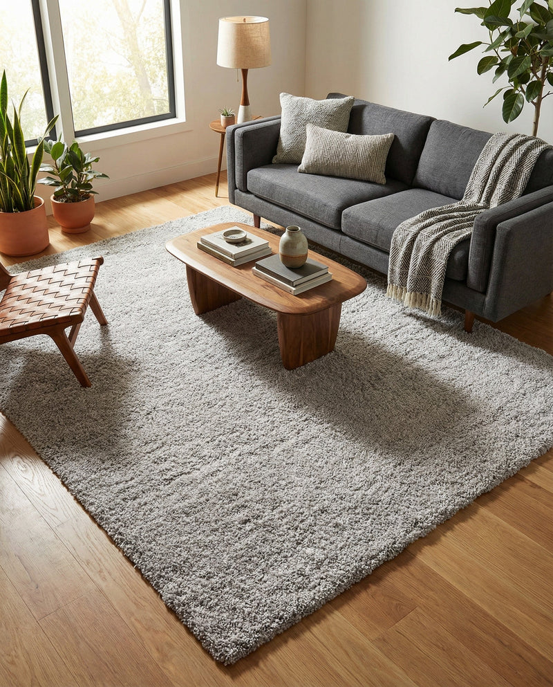 Alpine Plush Collection Area Rug -  Cortina (Sterling) Rectangle Sterling  lifestyle 15