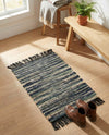 Savannah Jute Collection Area Rug - Nantucket Rectangle Green and Ivory  lifestyle 50
