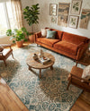 Gobi Sands Collection Area Rug -  UlanBuh Rectangle Multi  lifestyle 8