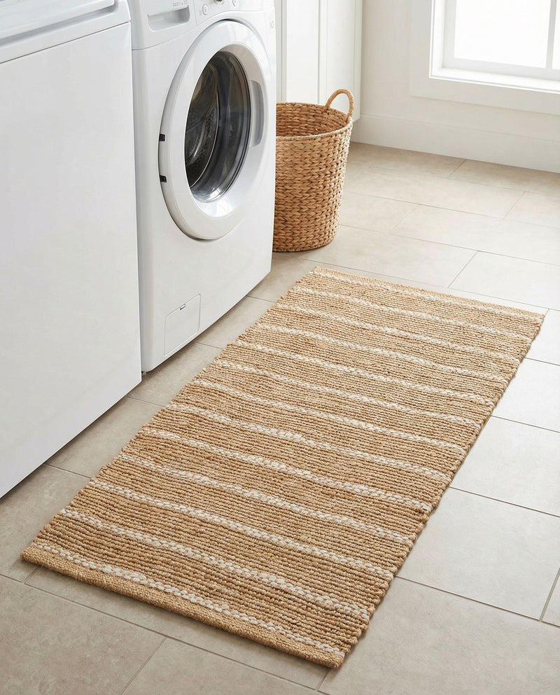 Sequoia Handwoven Jute Collection Area Rug - Briarwood Runner Natural  lifestyle 49