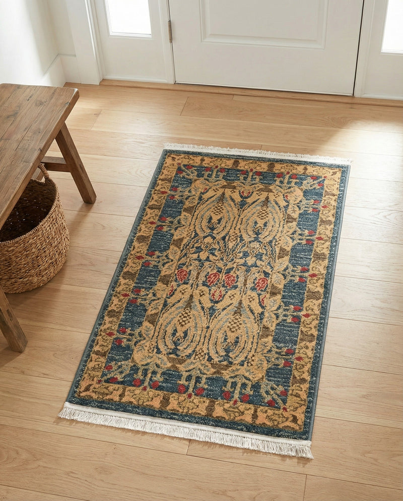 Chelsea Elegance Collection Area Rug -  Brompton (Navy Blue) Rectangle Navy Blue  lifestyle 40