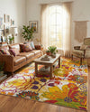 Venetian Elegance Collection Area Rug -  Accademia Rectangle Ivory  lifestyle 36