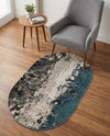 Seville Elegance Collection Area Rug -  Granada Oval Gray  lifestyle 28