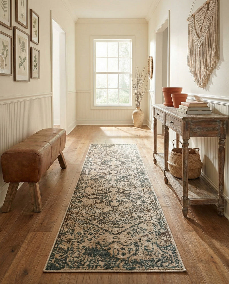 Gobi Sands Collection Area Rug -  Turpan Runner Multi  lifestyle 78