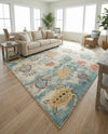 Sorrento Shores Collection Area Rug -  Massa Rectangle Beige  lifestyle 34