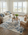 Savannah Elegance Collection Area Rug -  Riverfront Rectangle Gray  lifestyle 33