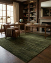 Bloomsbury Elegance Collection Area Rug -  Kensington (Green) Rectangle Green  lifestyle 19