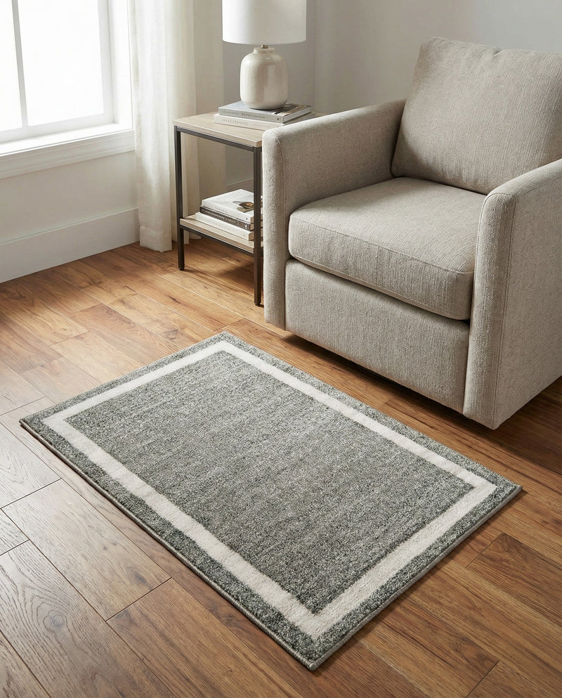 Studio Haven Collection Area Rug -  Alcove (Gray) Rectangle Gray  lifestyle 12