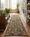 Neptune Elegance Collection Area Rug -  Galatea (Green) Runner Green  lifestyle 32