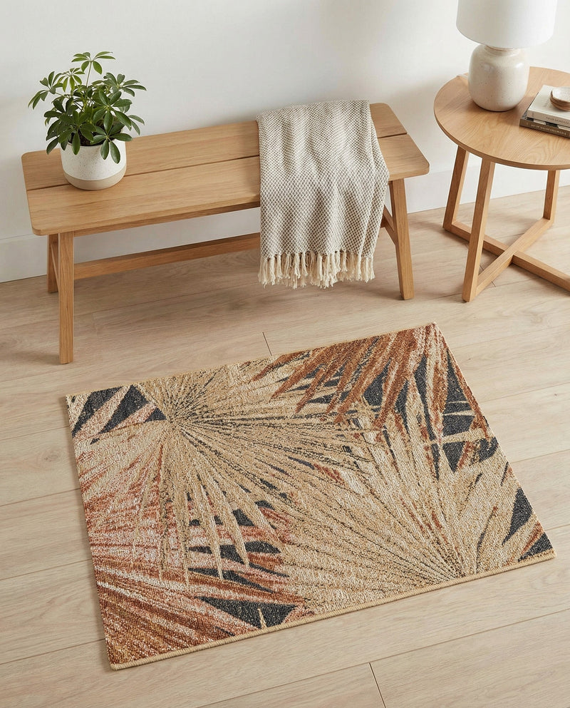 Seaside Blooms Collection Area Rug -  Avalon Rectangle Multi  lifestyle 24