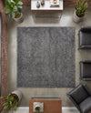 Alpine Plush Collection Area Rug -  Cortina (Peppercorn) Square Peppercorn  lifestyle 53