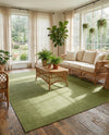 Soho Elegance Collection Area Rug - Chelsea (Green) Rectangle Green  lifestyle 25