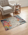 Chromatic Oasis Collection Area Rug -  Azure Rectangle Beige  lifestyle 40