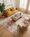 Georgetown Rugs Collection Area Rug - Dupont (Light Multi) Rectangle Light Multi  lifestyle 8