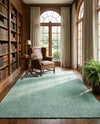 Berkshire Estate Collection Area Rug - Windsor (Green) Rectangle Green  lifestyle 16