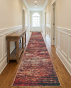 Sahara Essence Collection Area Rug - Oasis (Rust Red) Runner Rust Red  lifestyle 35
