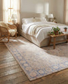 Heritage Elegance Collection Area Rug -  Nijo Rectangle Beige  lifestyle 5