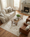 Sanctuary Retreat Collection Area Rug -  Retreat Rectangle Snow White  lifestyle 17