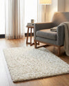 Plush Oasis Collection Area Rug - Serenity (Snow White) Rectangle Snow White  lifestyle 36