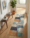 Colorburst Oasis Collection Area Rug - Palette Runner Multi  lifestyle 74