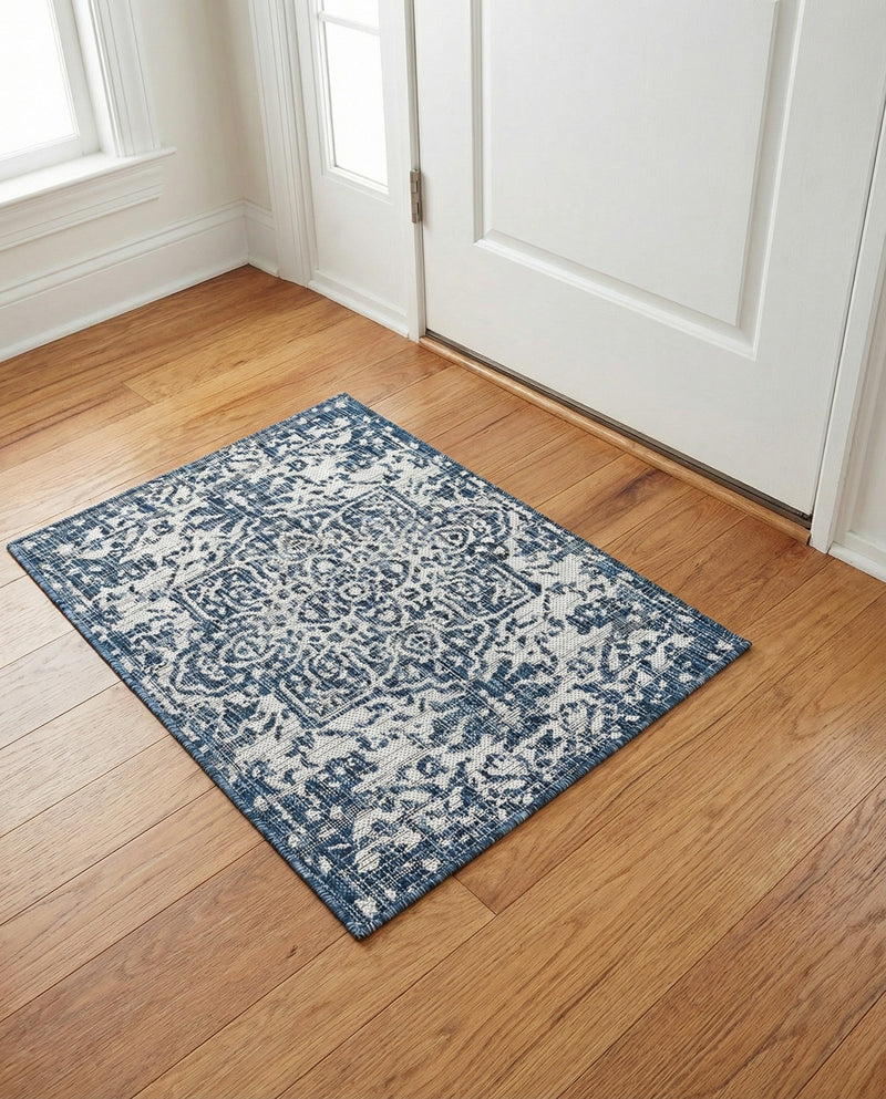 Urban Oasis Rugs Collection Area Rug -  Penthouse (Blue) Rectangle Blue  lifestyle 12