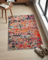 Colorburst Oasis Collection Area Rug -  Prism Rectangle Multi  lifestyle 24