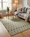 Urban Oasis Rugs Collection Area Rug -  Boulevard (Green) Rectangle Green  lifestyle 20